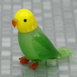 セキセイインコ　ガラス細工