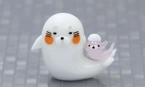 あざらし父さんのガラス細工