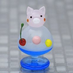 トロピカルぶたのガラス細工