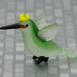 鳥のガラス細工