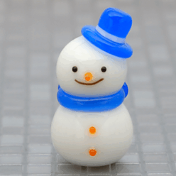 雪だるま(ブルー)