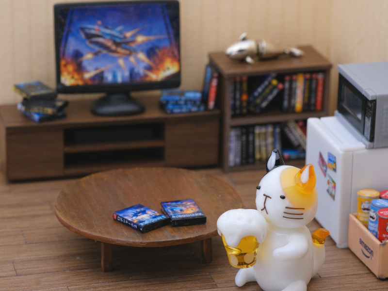 ミニチュアDVD | ガラス細工コレクション